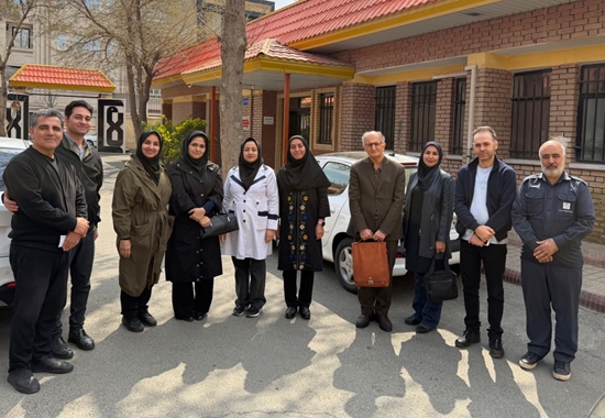 بازدید از ستاد اسلامشهر و مرکز موسی آباد برای تقدیر از زحمات همکاران در استمرار خدمات بهداشتی درمانی در شرایط جنگی 